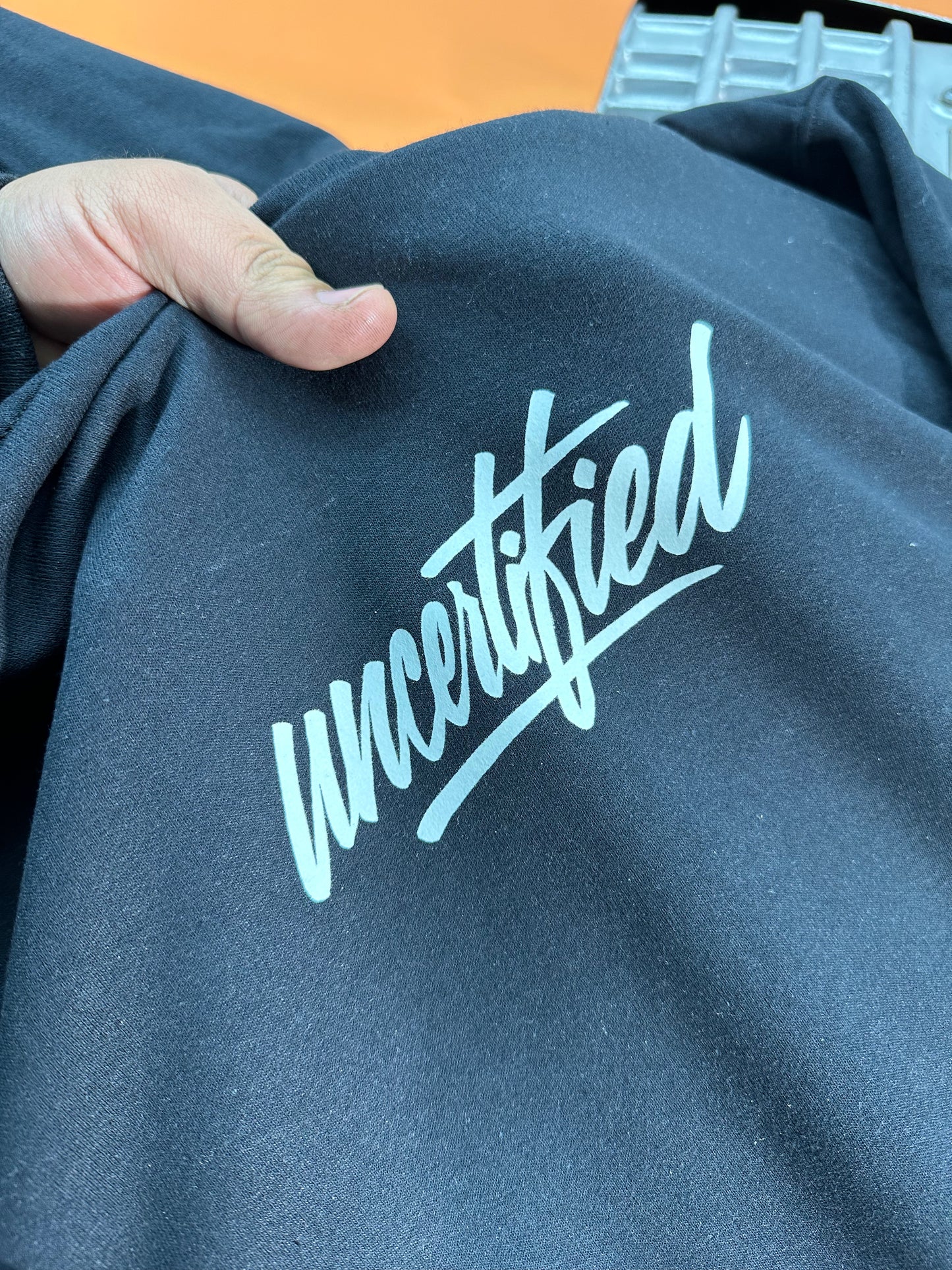 Uncertified Sign Hoddie