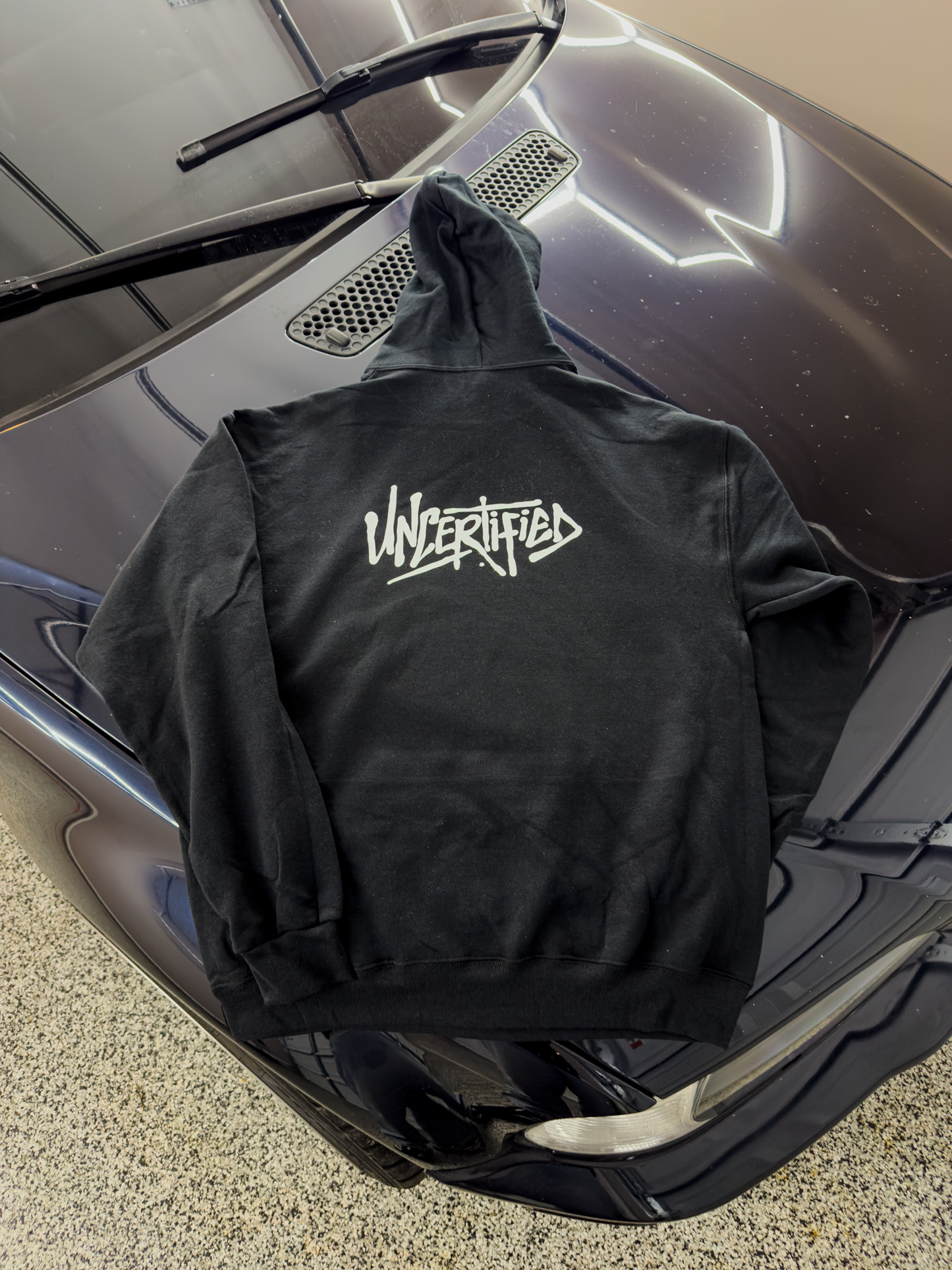 Uncertified Cyber style Hoodie